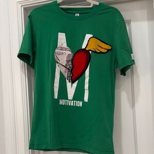 Fifth Loop Motivation Green Graphic Tee